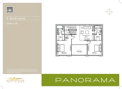 3 Bedroom Penthouse - Upper 3524 sq ft