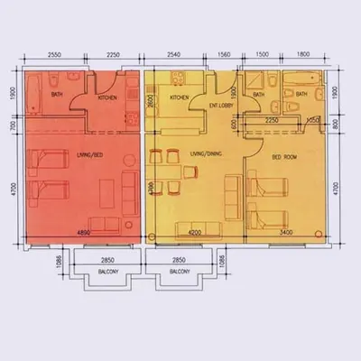 Studio & 1 Bed
