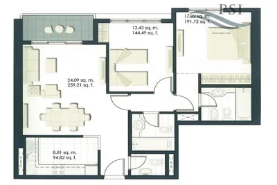 2 Bed - Type B