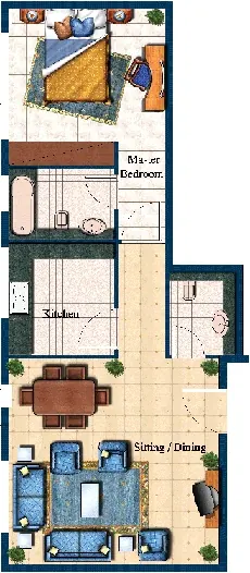1 Bed Type B