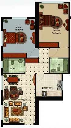 2 Bed Type A