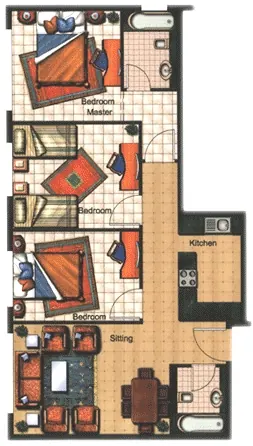 3 Bed Type A