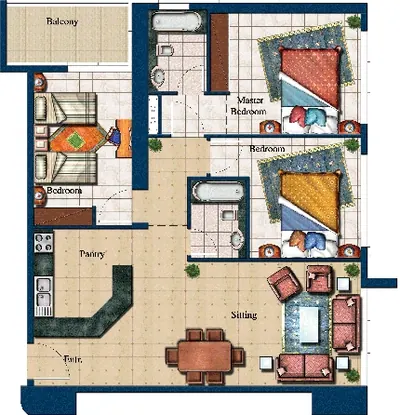 3 Bed Type B