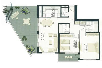 2 Bed - Type I
