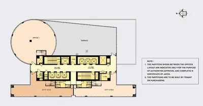 Round Office + Terrace