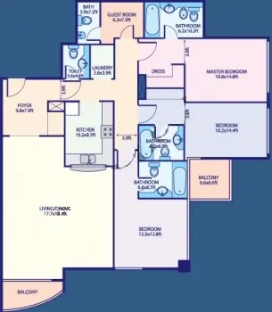 Type A - 3 Bed