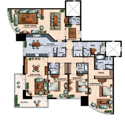 3 Bedroom