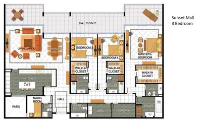 3 Bedroom Unit