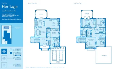 Heritage 3 Bedroom Large 3997 sq ft