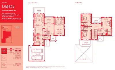 Legacy 3 Bedroom Small 3063 sq ft