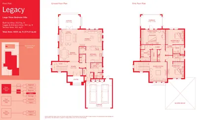 Legacy 3 Bedroom Large 4035 sq ft