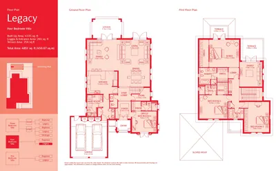Legacy 4 Bedroom Large 4851 sq ft