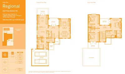 Regional 3 Bedroom Small 3612 sq ft