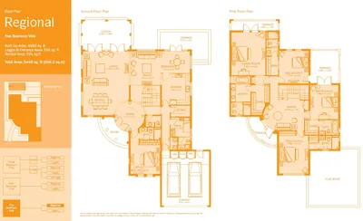 Regional 5 Bedroom Large 4689 sq ft