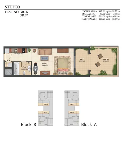 Type B2 - Studio