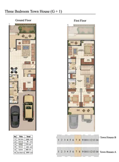 Townhouse - 3 Bed