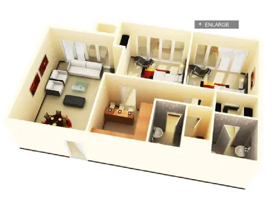 2 Bed