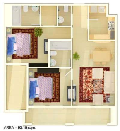 2 Bed