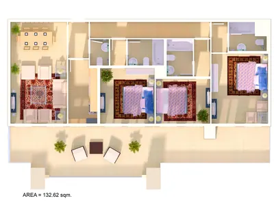 3 Bed