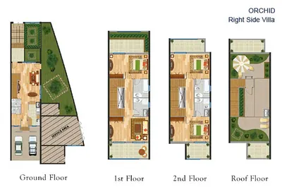 Orchid Townhouse - Right Townhouse