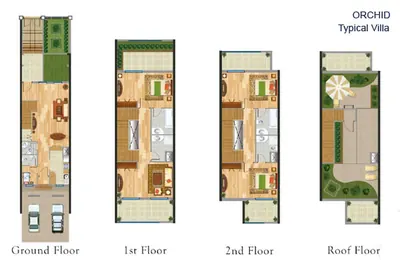 Orchid Townhouse - Typical Townhouse