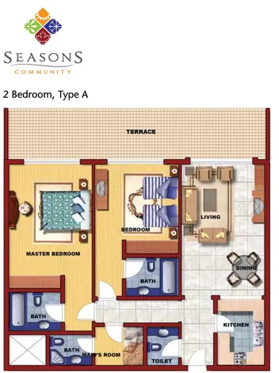 2 Bed A - Standard