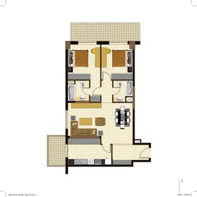 Type - 2 Bed