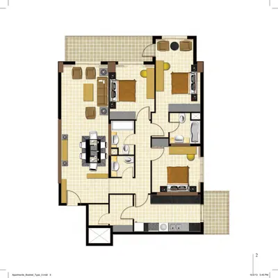 Type - 3 Bed