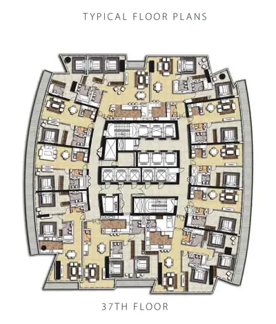 Typical 37 Floor
