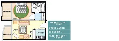 1 Bedroom - Typical