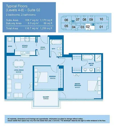 North - Suite 2 - 2 Bedroom