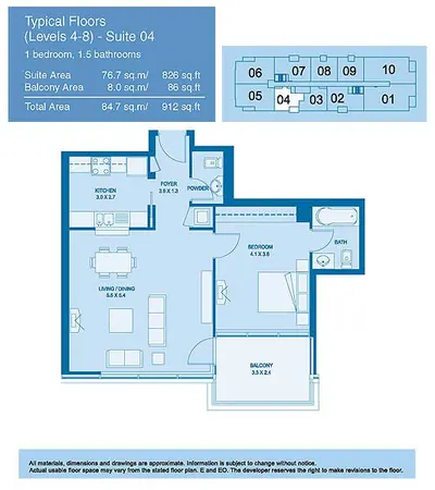 North - Suite 4 - 1 Bedroom