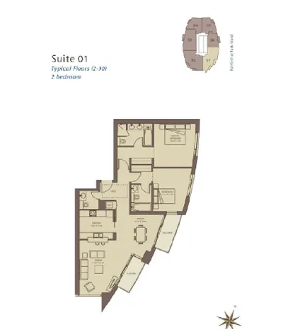 Suite 01 - 2 Bedroom