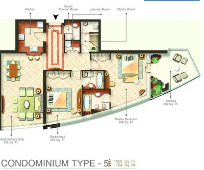 2 Bed - Type 5