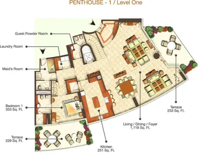 Penthouse 1 - Lev 01