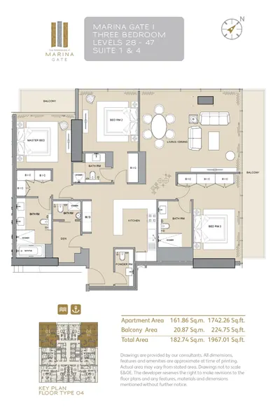 Lev 28-47 - Suite 01 & 04
