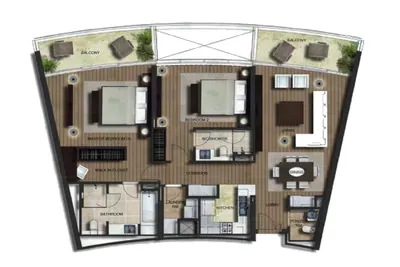 2 Bed - A