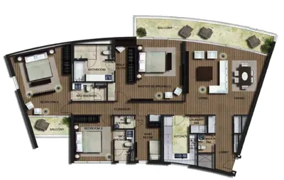 3 Bed - B