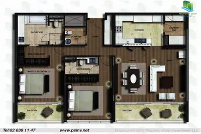 2 Bed - E