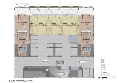 Block C - Ground Floor
