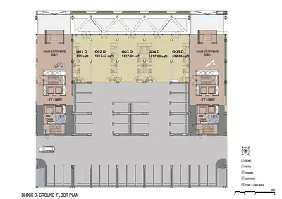 Block D - Ground Floor