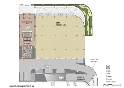 Block E - Ground Floor