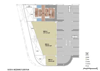 Block A - Mezz Floor