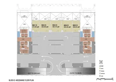 Block D - Mezz Floor