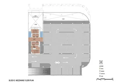 Block E - Mezz Floor