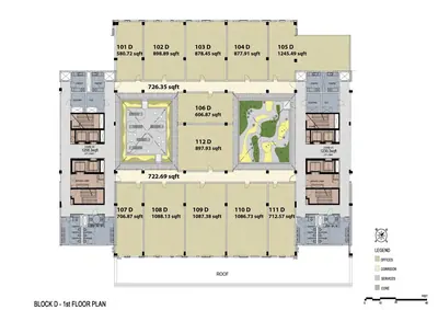 Block D - 1st Floor