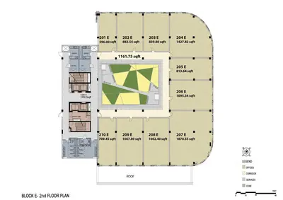 Block E - 2nd Floor