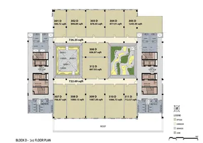 Block D - 3rd Floor