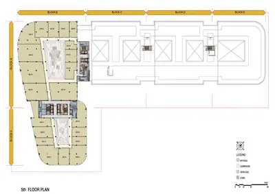All Blocks - 5th Floor