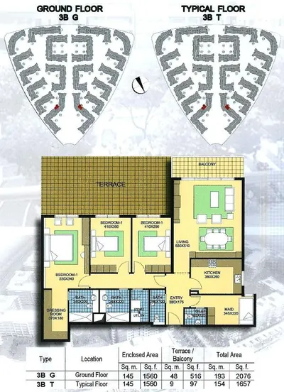 Typical 3 Bedroom (alt)